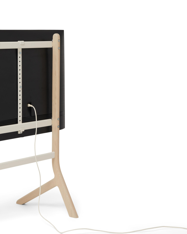 Pedestal Hopper tv-standaard Black Oak