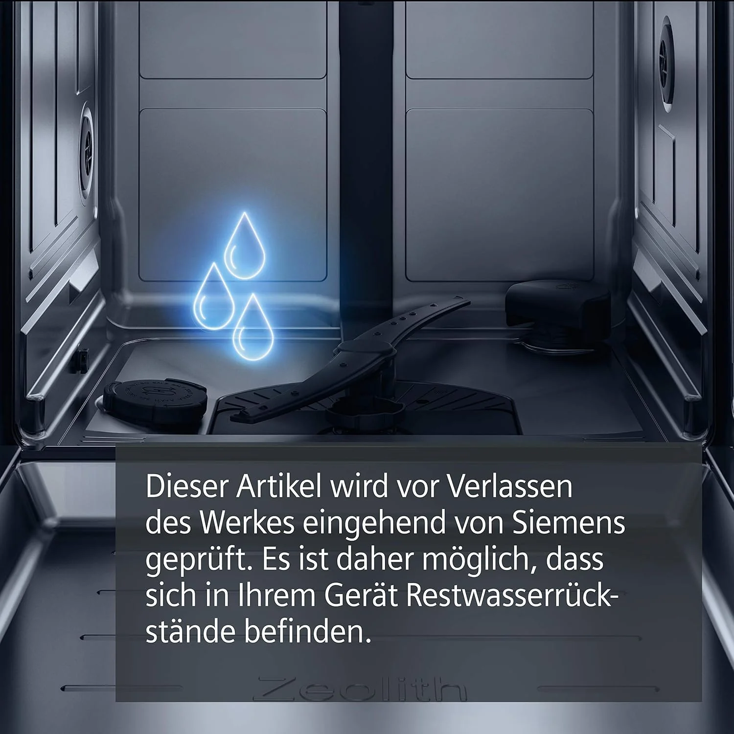 Siemens SN43ES14VE, iQ300 Lave-vaisselle intelligent, lave-vaisselle sous meuble avec tiroir à couverts, 60 cm, ouverture automatique de la porte grâce à AutoOpen dry, particulièrement silencieux avec