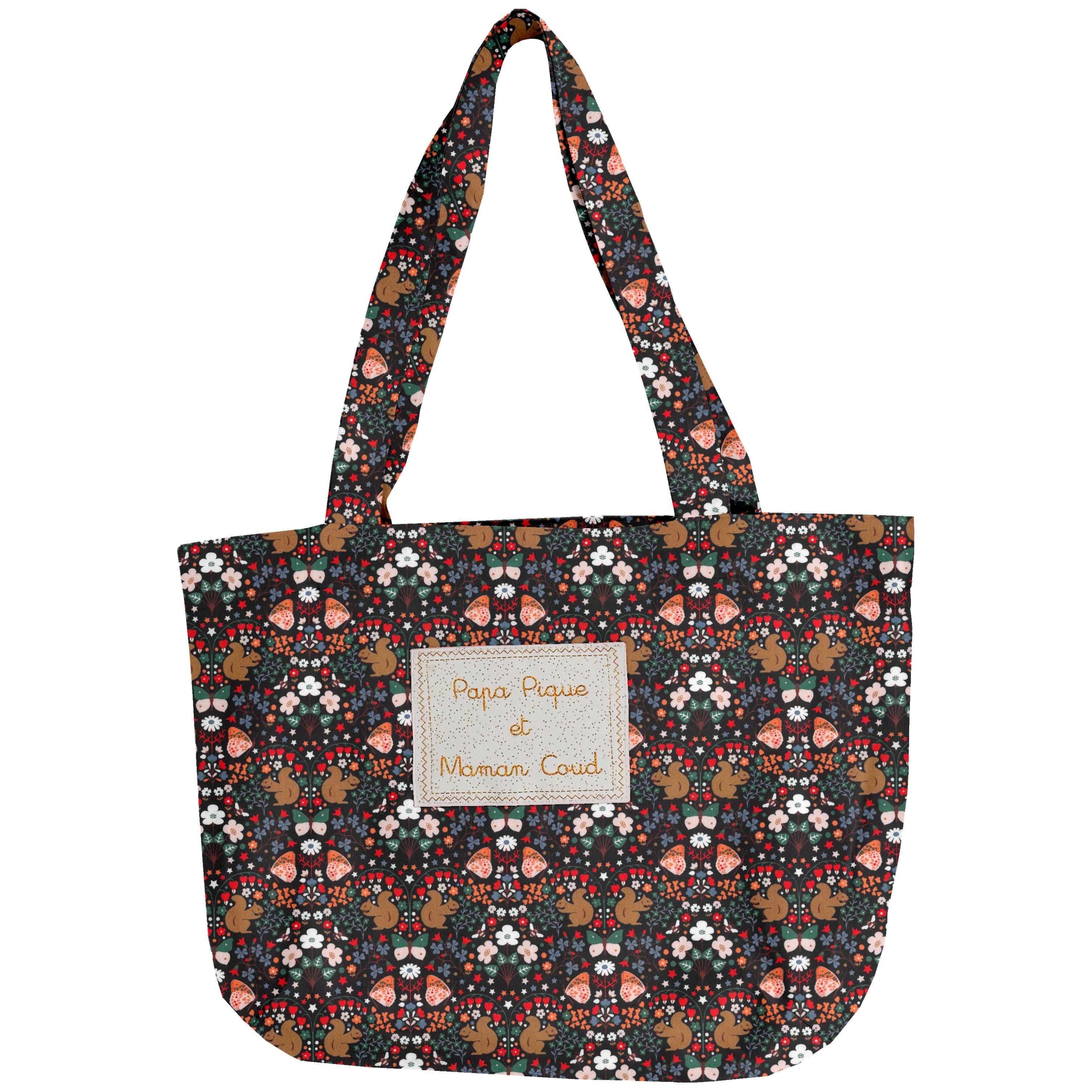 Sac Tote Bag Pliable Casse Noisette