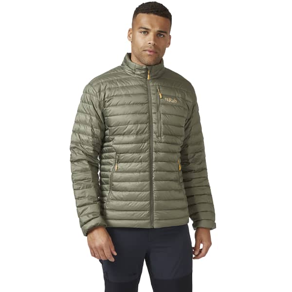 Doudoune randonnée RAB MICROLIGHT JACKET LIGHT KHAKI