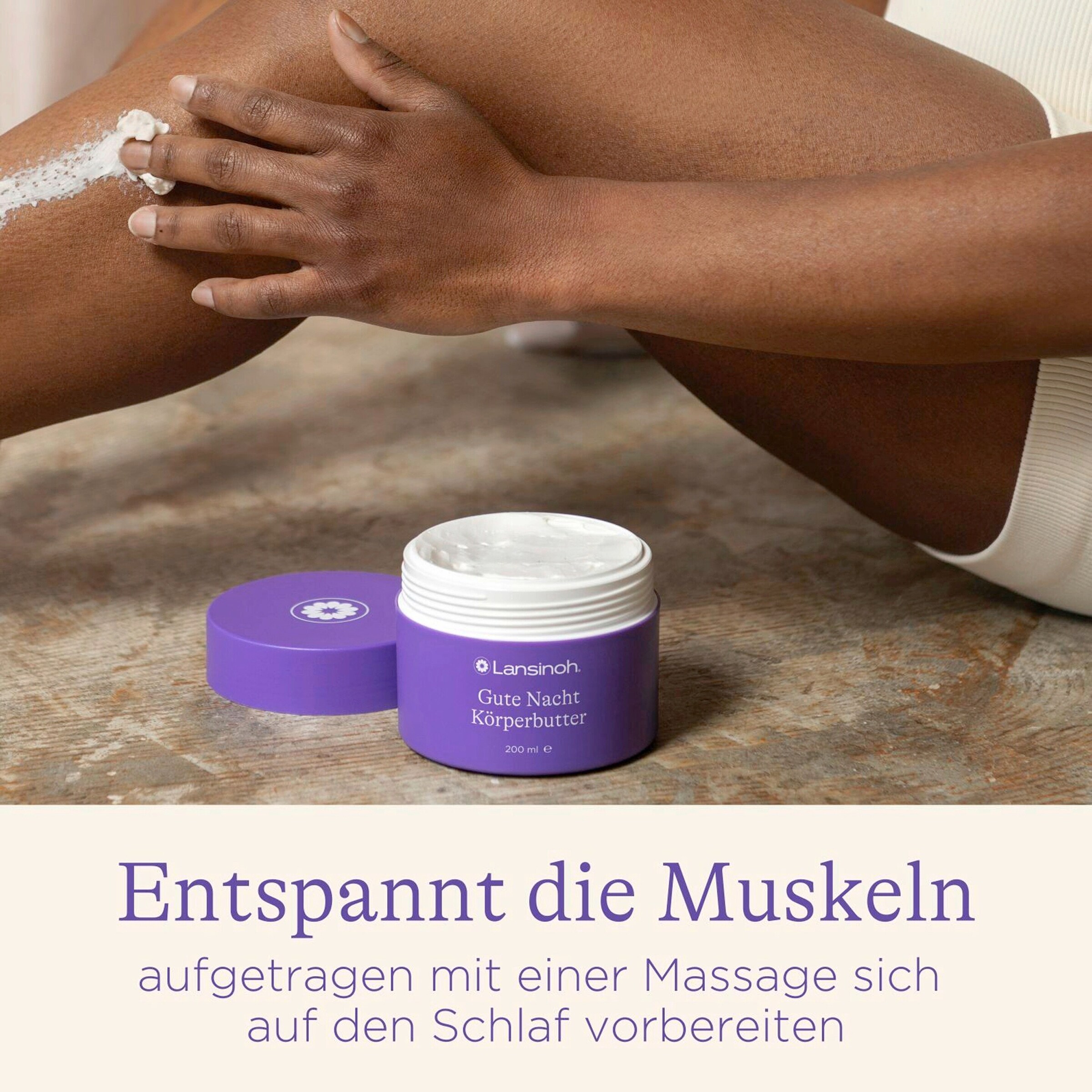 Lansinoh Körperbutter Gute Nacht, 200 ml