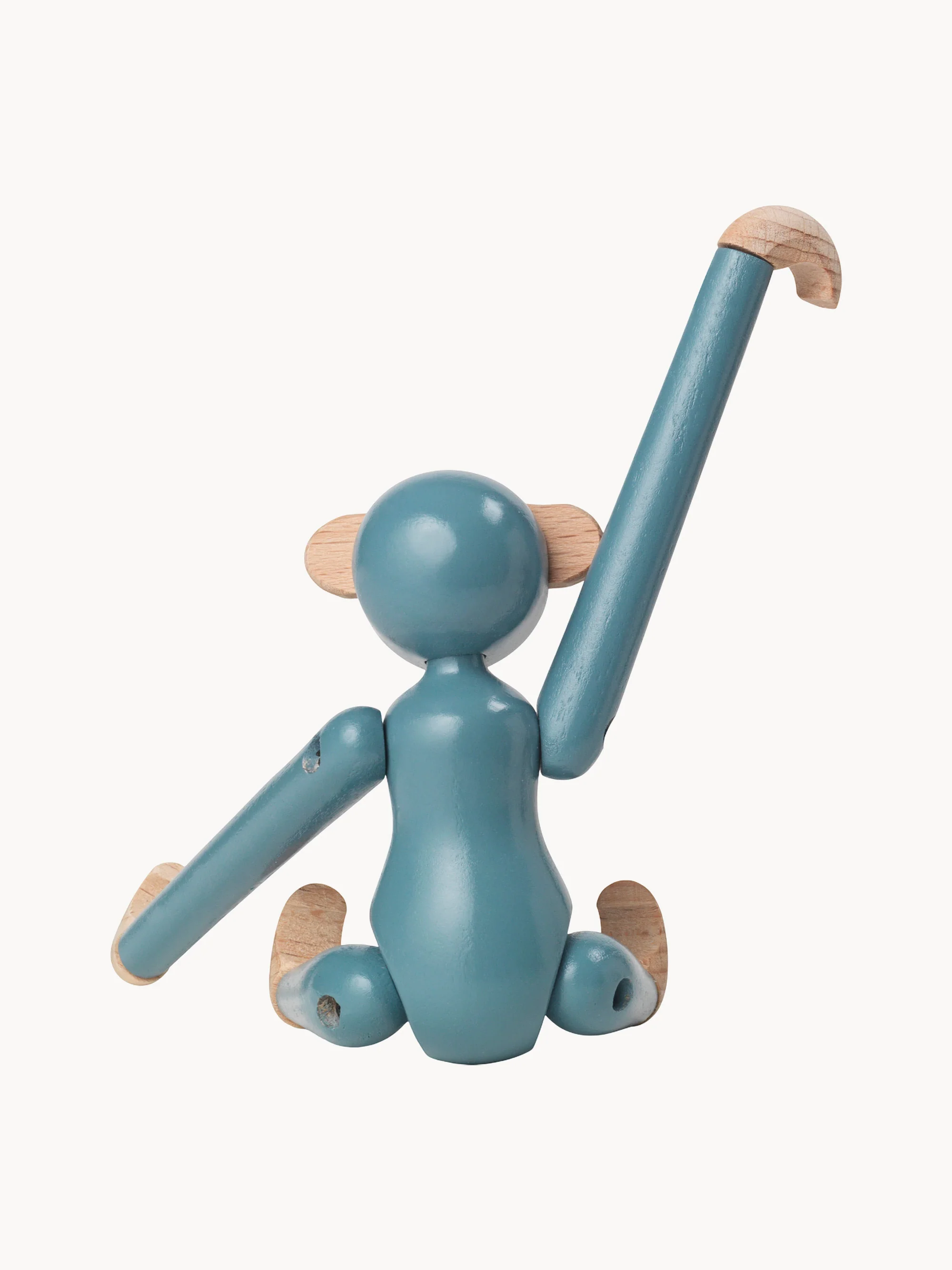 Decoratief object Monkey Mini van beukenhout