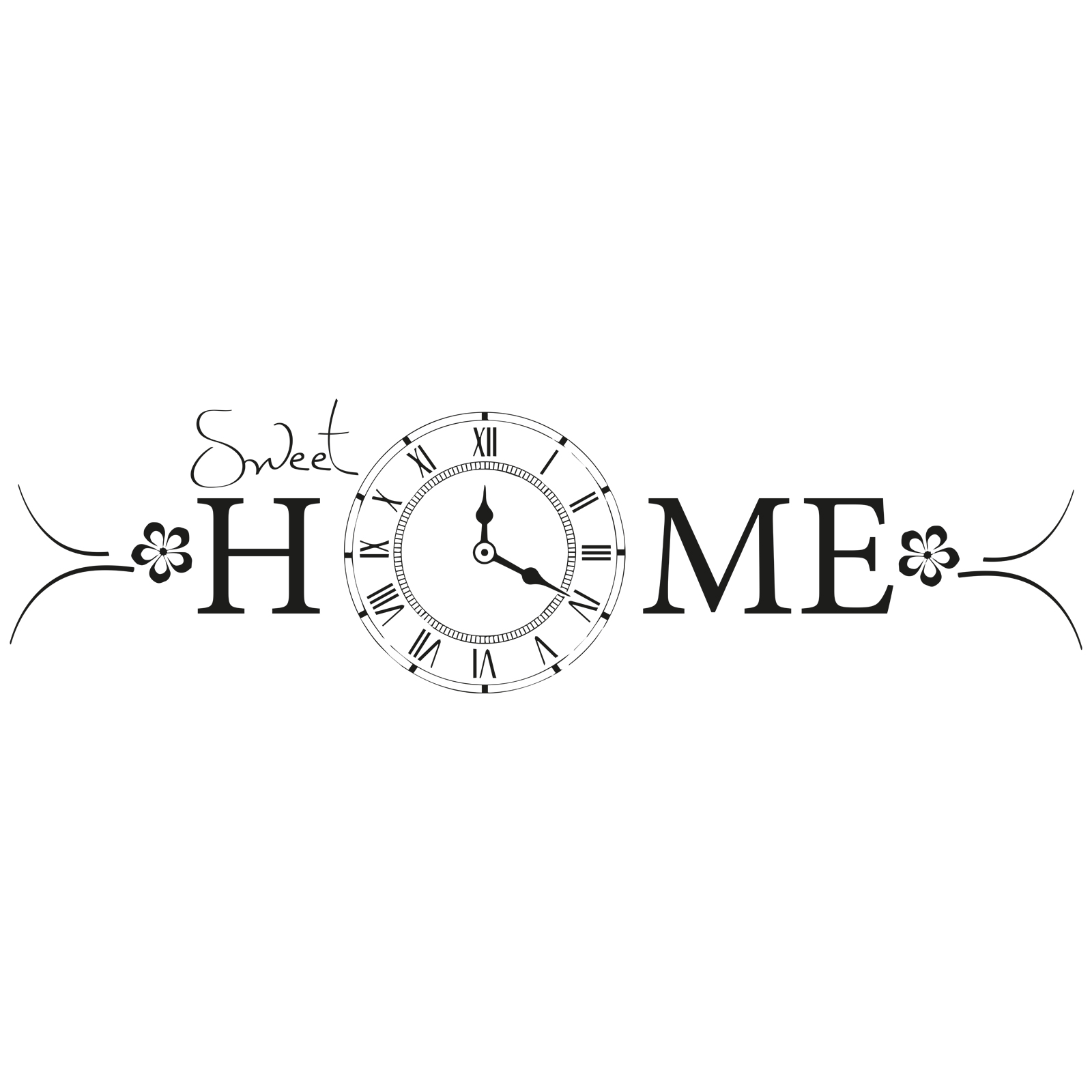Wandtattoo Sweet HOME - selbstklebend