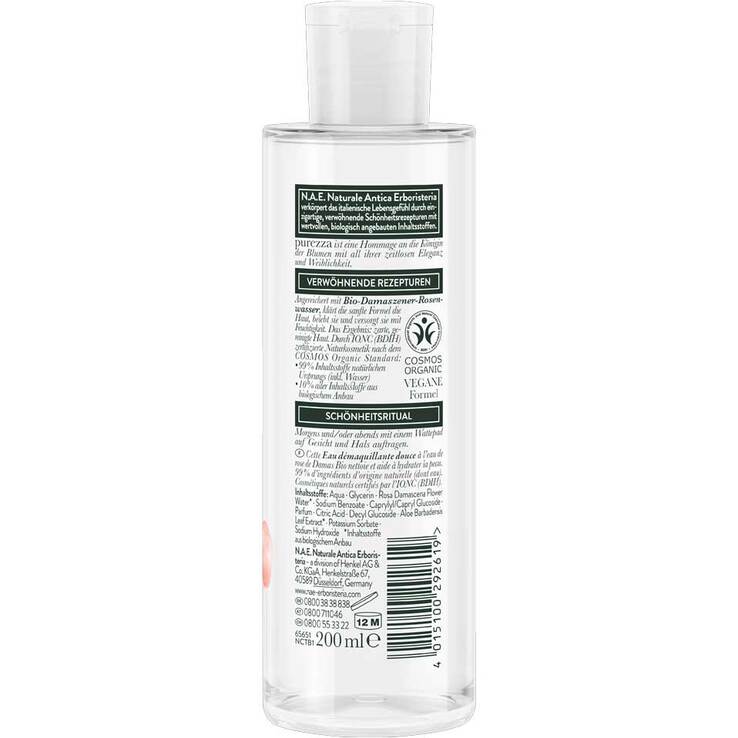 N.A.E. purezza sanftes Gesichtswasser, 200 ml