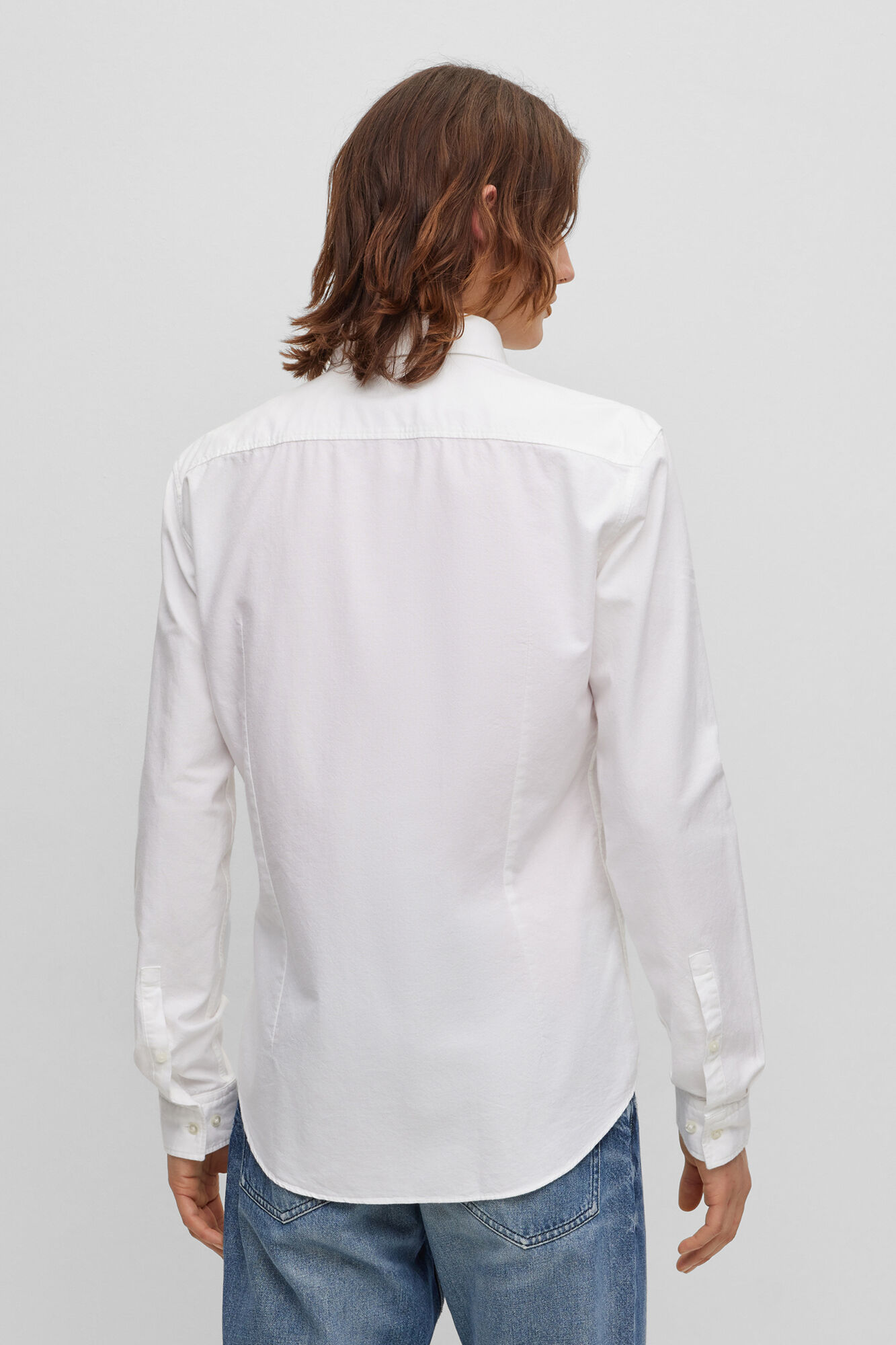 Camisa Oxford - branca