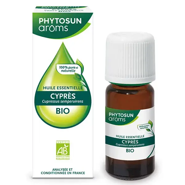 Óleo Essencial de Cipreste Orgânico Phytosun Arôms 10ml