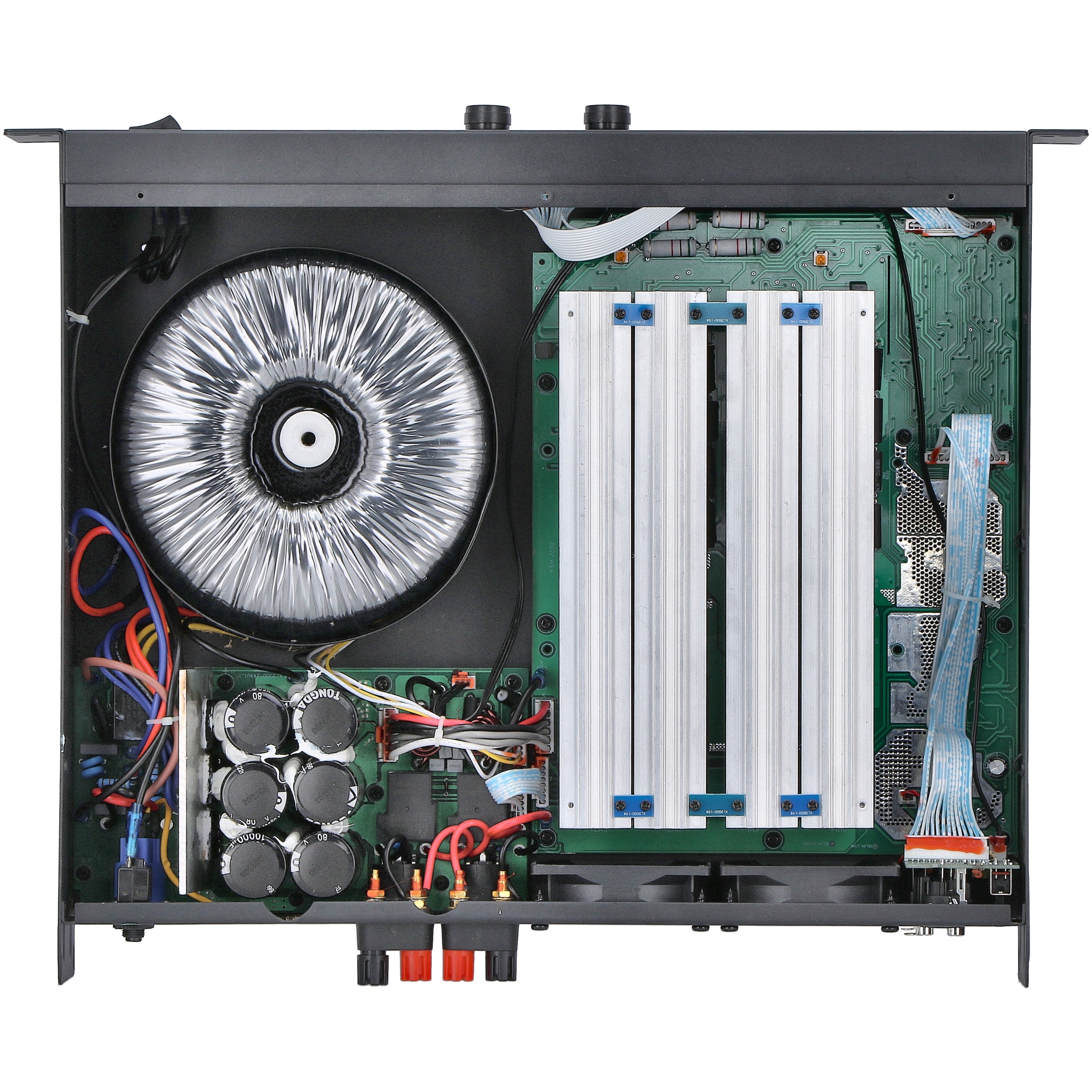 Devine MX-2000 2-kanaals PA-eindversterker 2x 1000W @ 8 Ohm
