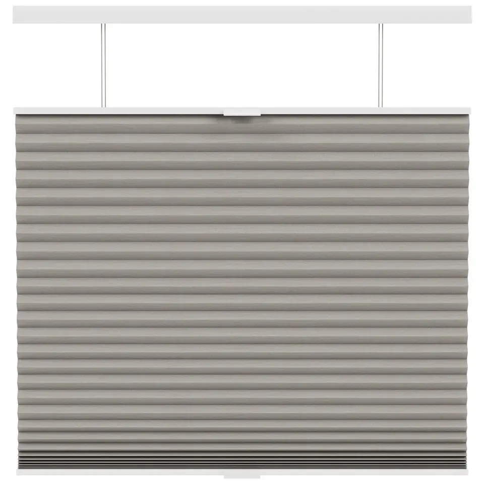 Fenstr plisségordijn Chicago dubbel 45mm verduisterend - taupe (30027)