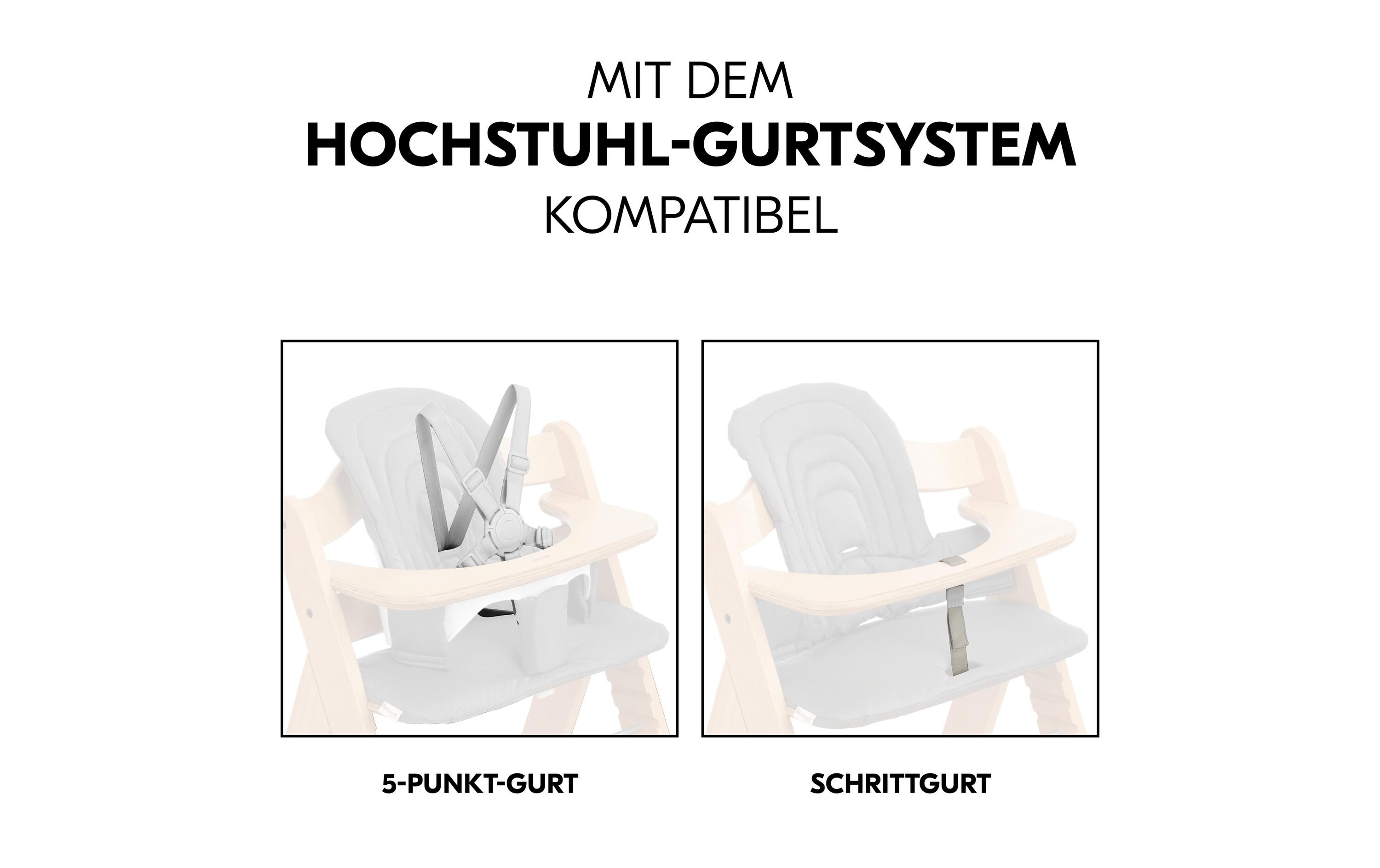 Sitzverkleinerer Highchair Baby Seat Pad Dark GreySitzkissen für den Highchair Baby Seat
