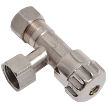 Sanivesk Hoekstopkraan Knel 12mmx3/8