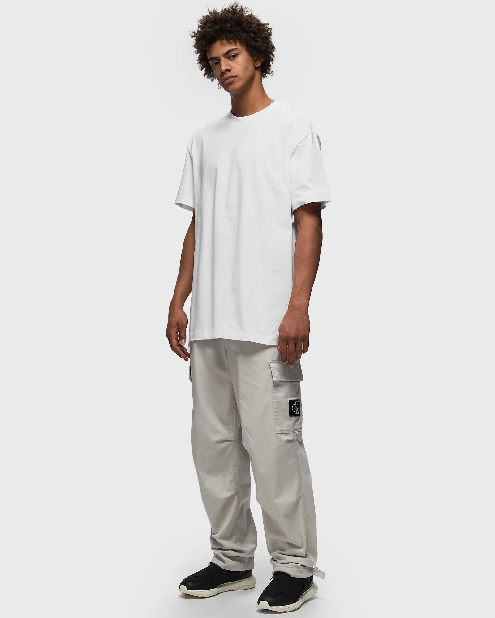Calvin Klein Jeans WOVEN TAB LONG TEE