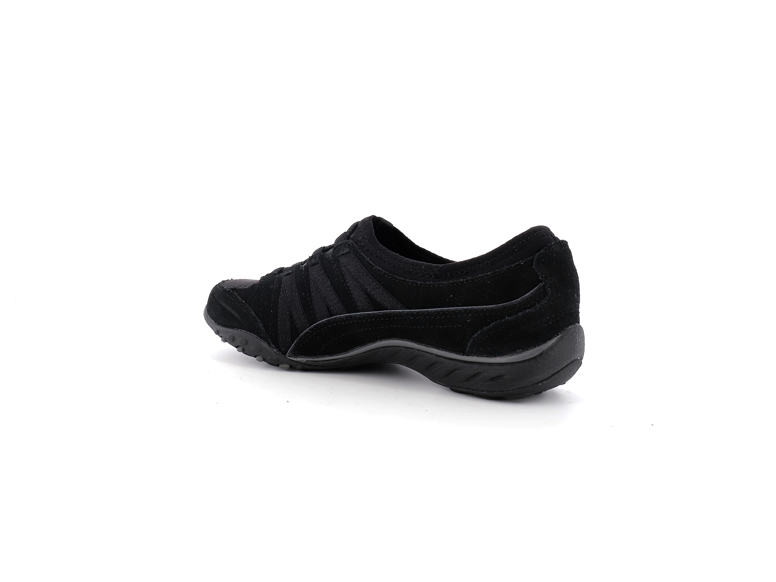 Skechers-23020 Matières combinées Noir