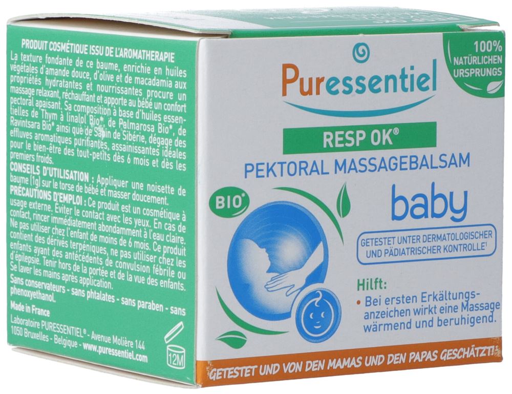Puressentiel Atemfrei Baby Balsam<br>30 ml, Topf, Balsam