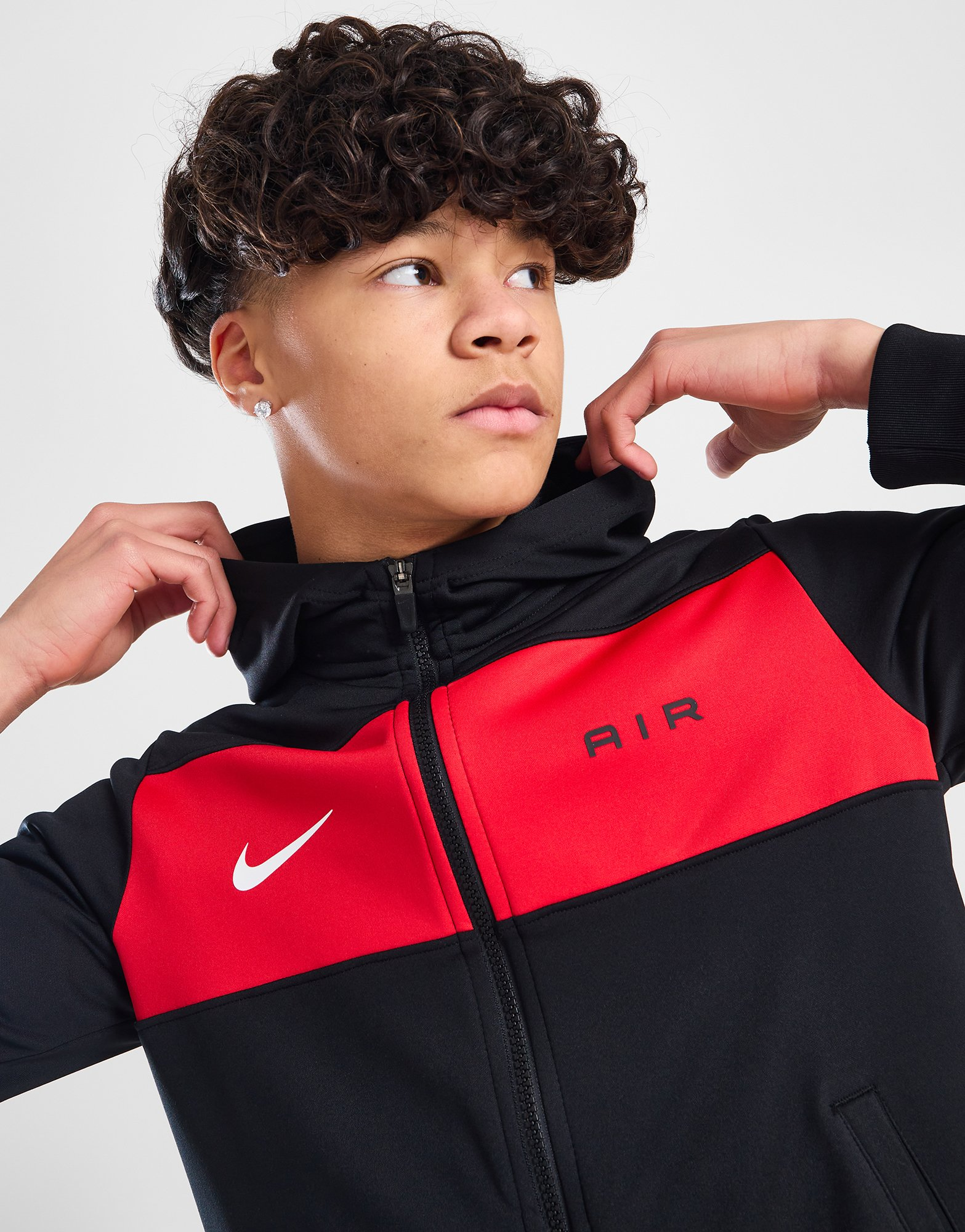 Nike Air Swoosh Full Zip Hoodie Junior