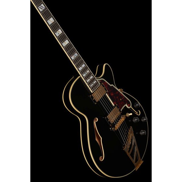 DAngelico Excel SS Solid Black