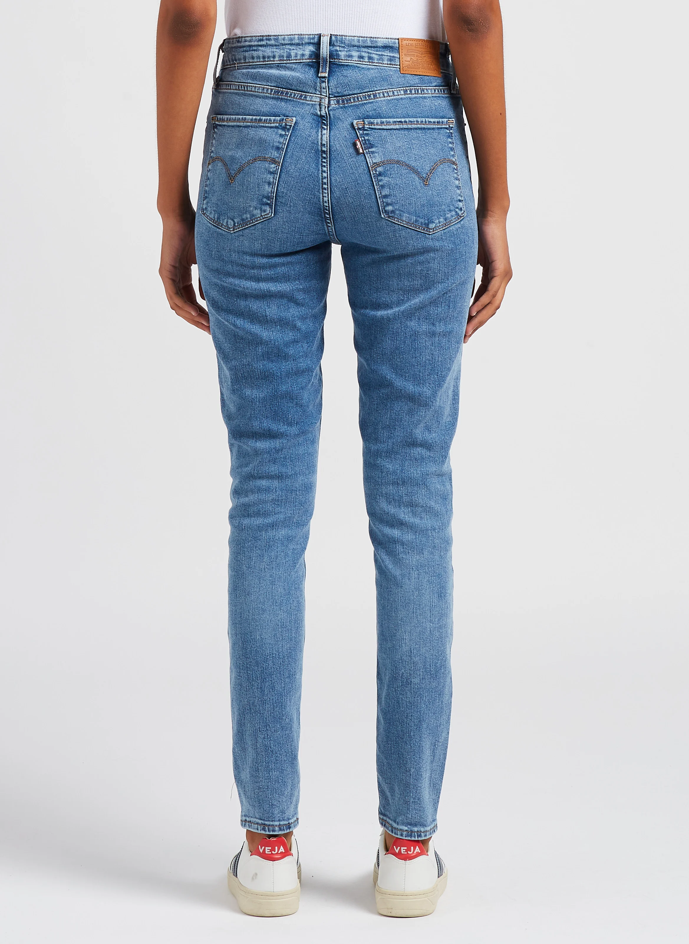 721 HIGH RISE SKINNY - Jean skinny taille haute | Jean Délavé