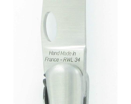 Laguiole Nature 1 Main Corne Blonde Acier 14C28 Couteau de Poche - Laguiole par Fontenille Pataud
