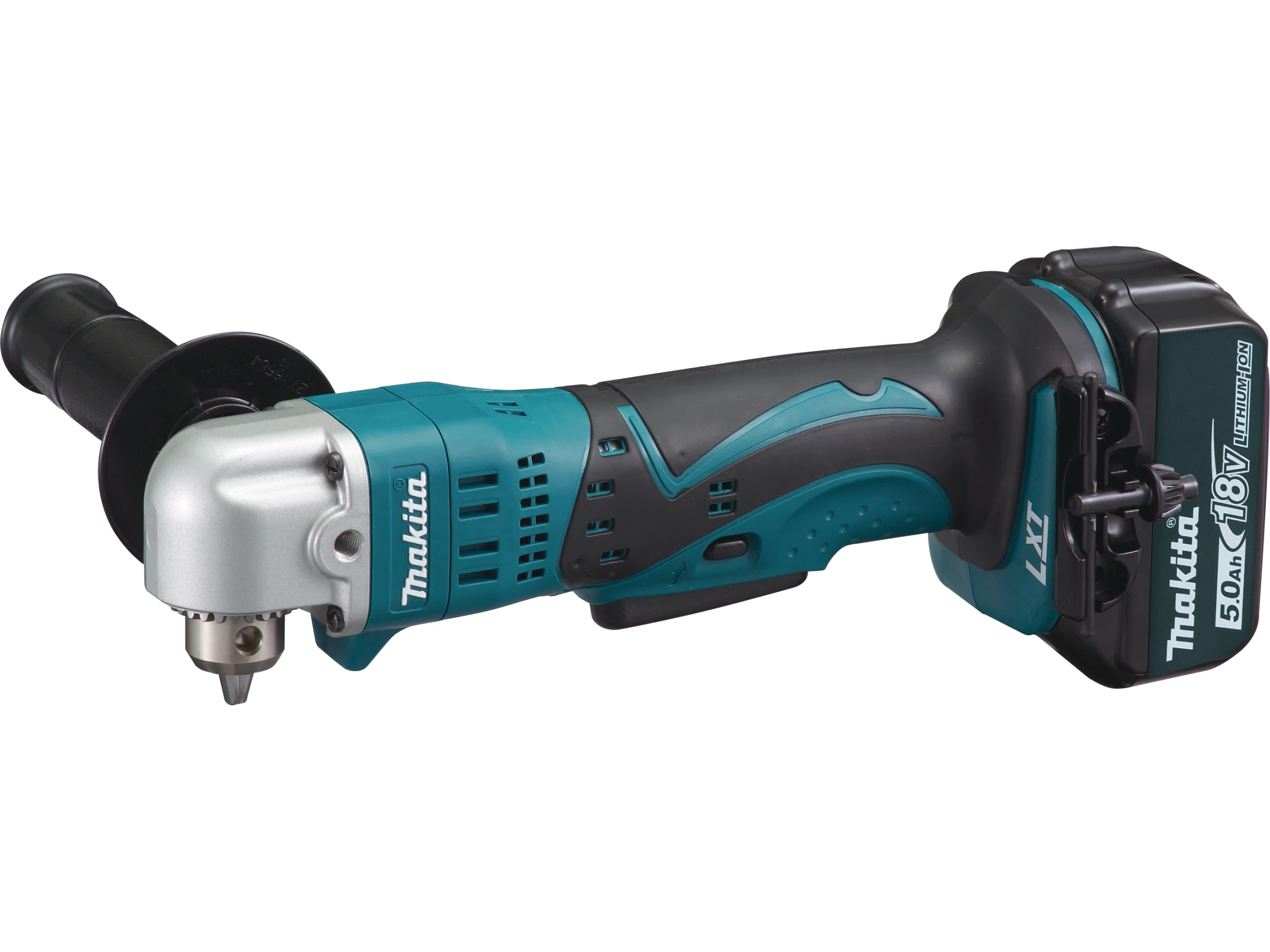 ## Akku-Winkelbohrmaschine DDA350RTJ inkl. 5 Ah Akkus mit Koffer