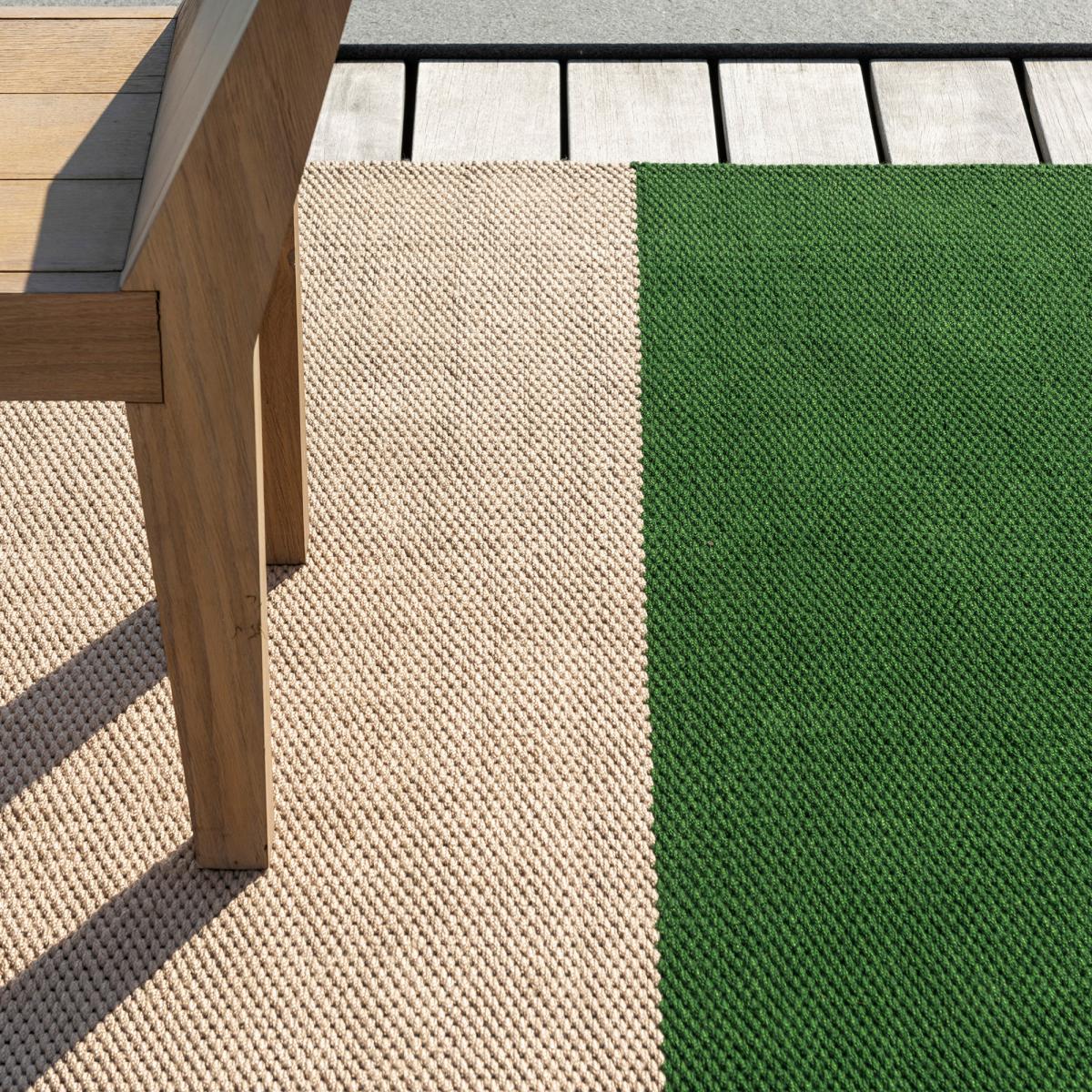 Tapis extérieur vert 160x230 cm