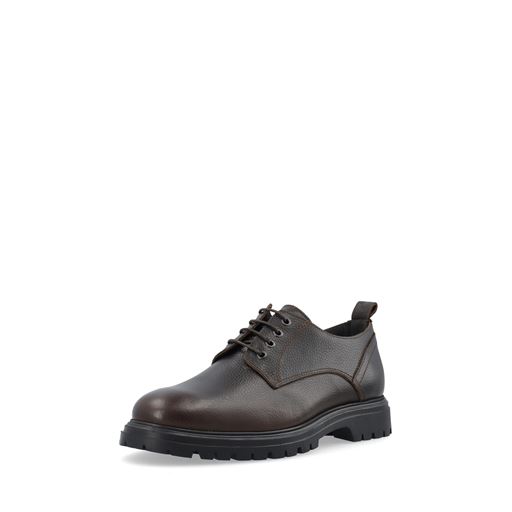 Bianco BIAGil Derby Sko, Dark Brown, 44
