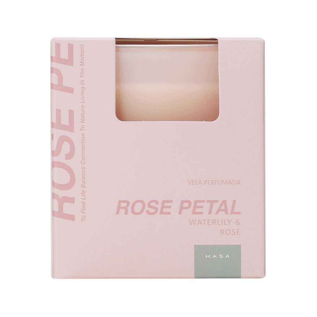 Vela Copo Rosa 165Grs Rose Petal