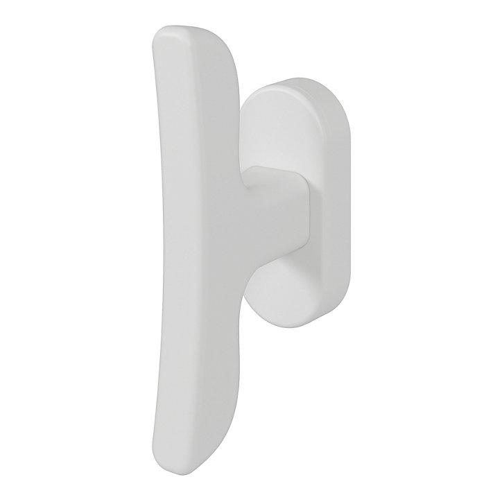Poignée de fenêtre Irvil GoodHome blanc mat L.104.5 mm