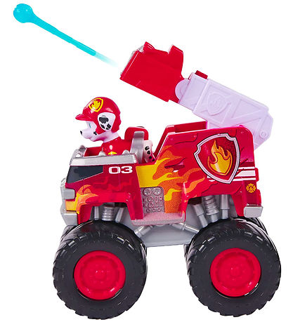 Paw Patrol Leget?jsbil - 15 cm - Rescue Wheels Brandbil m. Marsh