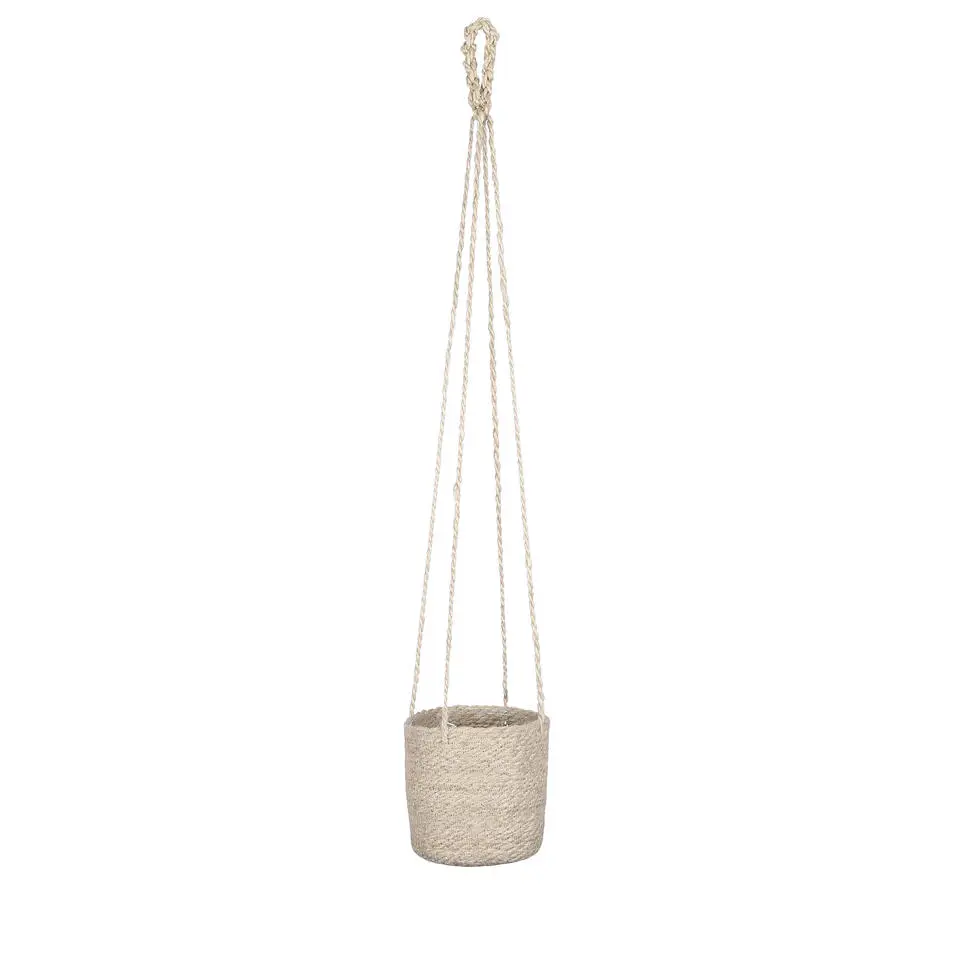 Mica Decorations Atlantic Mand voor Planten Set van 2 - Ø16 cm - Crème