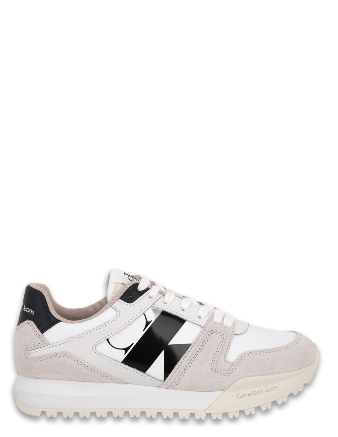 calvin klein Baskets de Ville Femme toothy run laceup lo Blanc