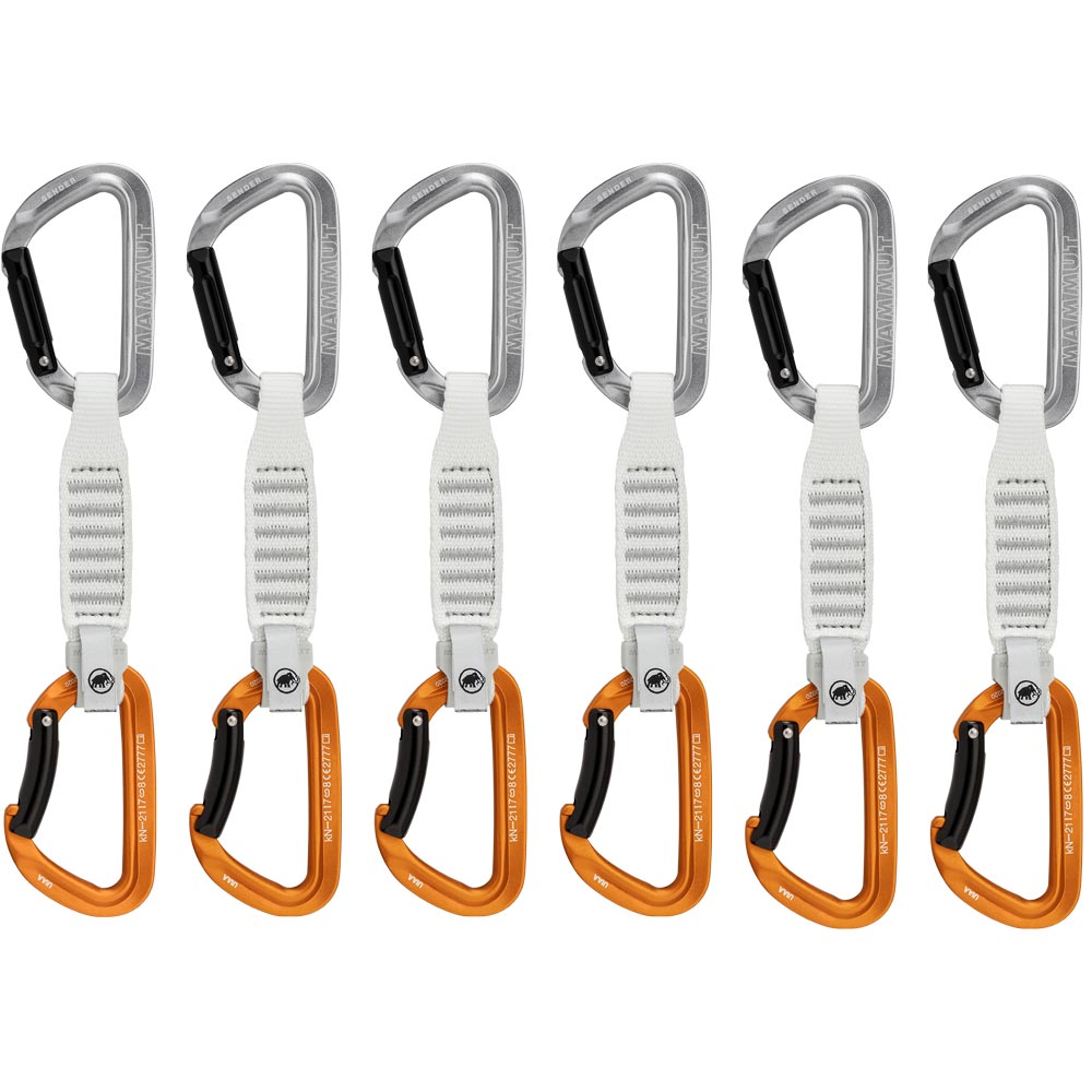 Mammut Sender Keylock 12cm Express-Set 6er-Pack