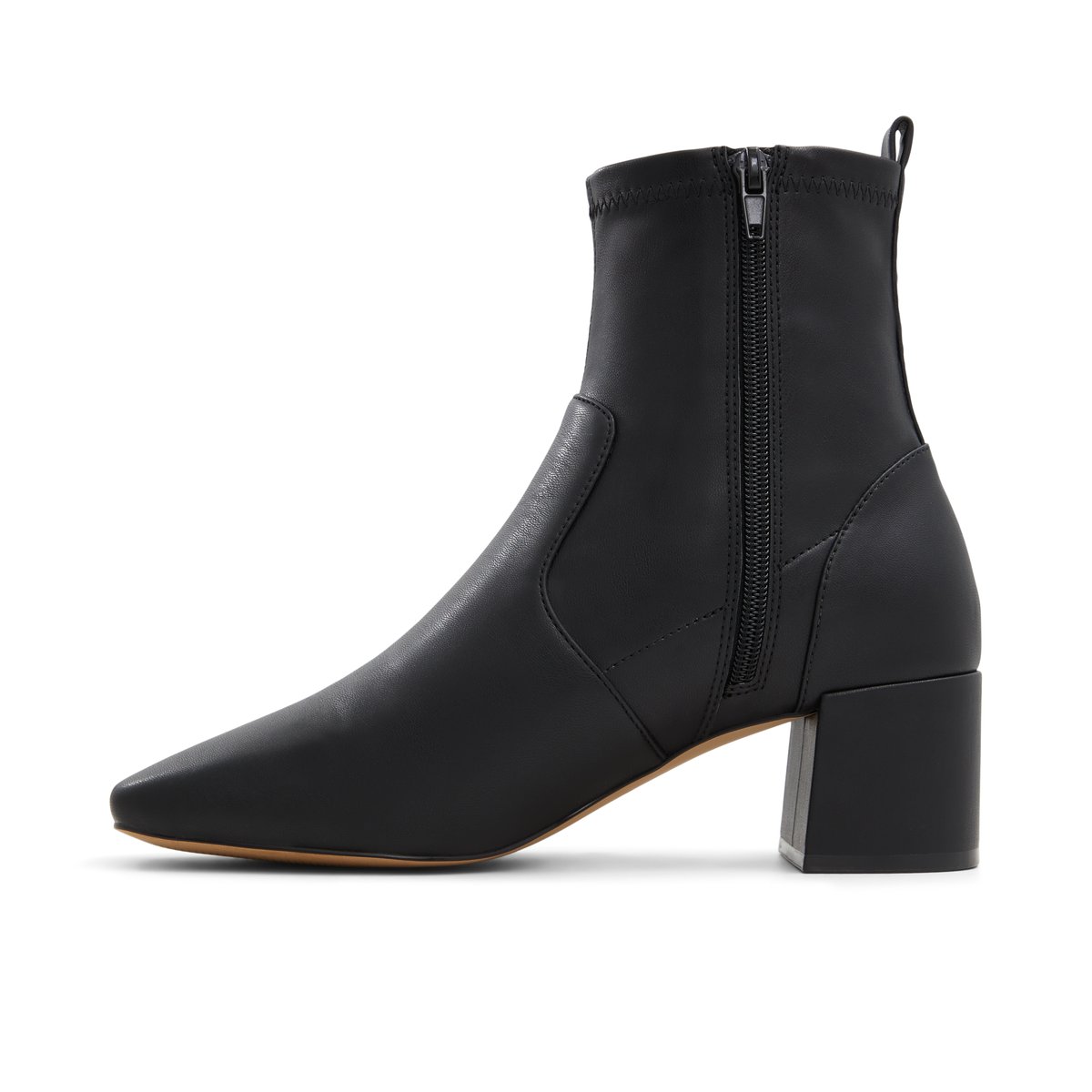 K STUDIO-Cin-Bottines Habillées - Talon bloc - Noir
