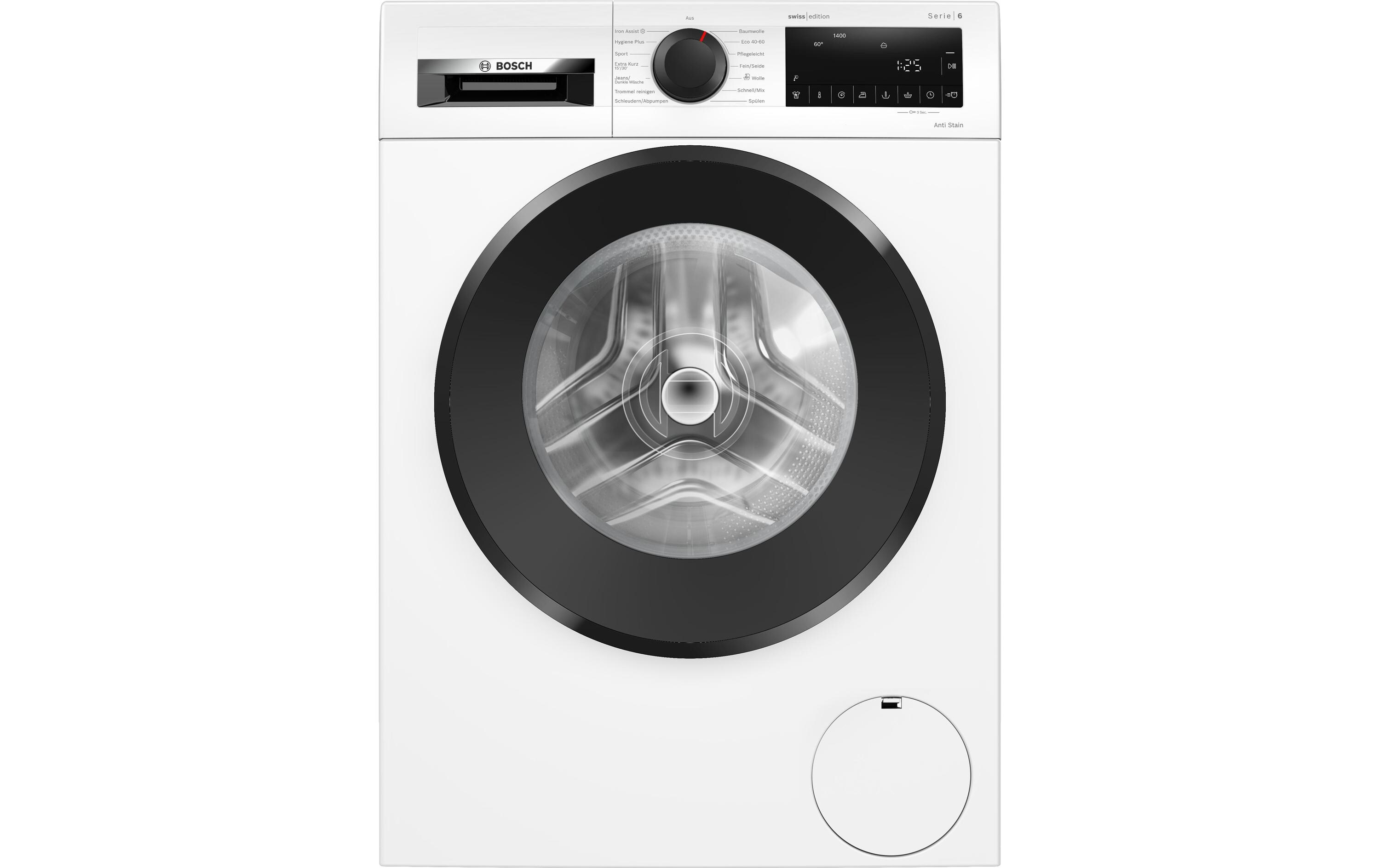 Waschmaschine WGG244ZJCH Links<br>Frontloader mit 9 kg Ladekapazität