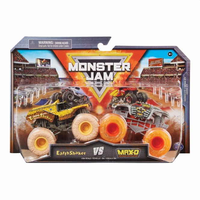 Truck Monster Jam 2-Pack - Maßstab 1:64