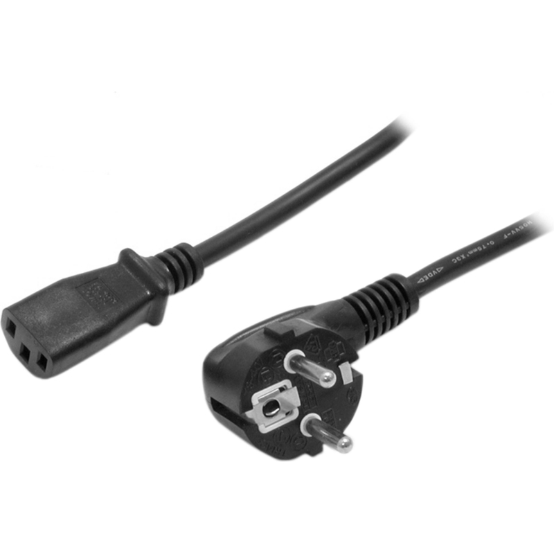 StarTech.com Câble d'Alimentation PC 1,8 m - CEE7 vers IEC 320 - Cordon Secteur