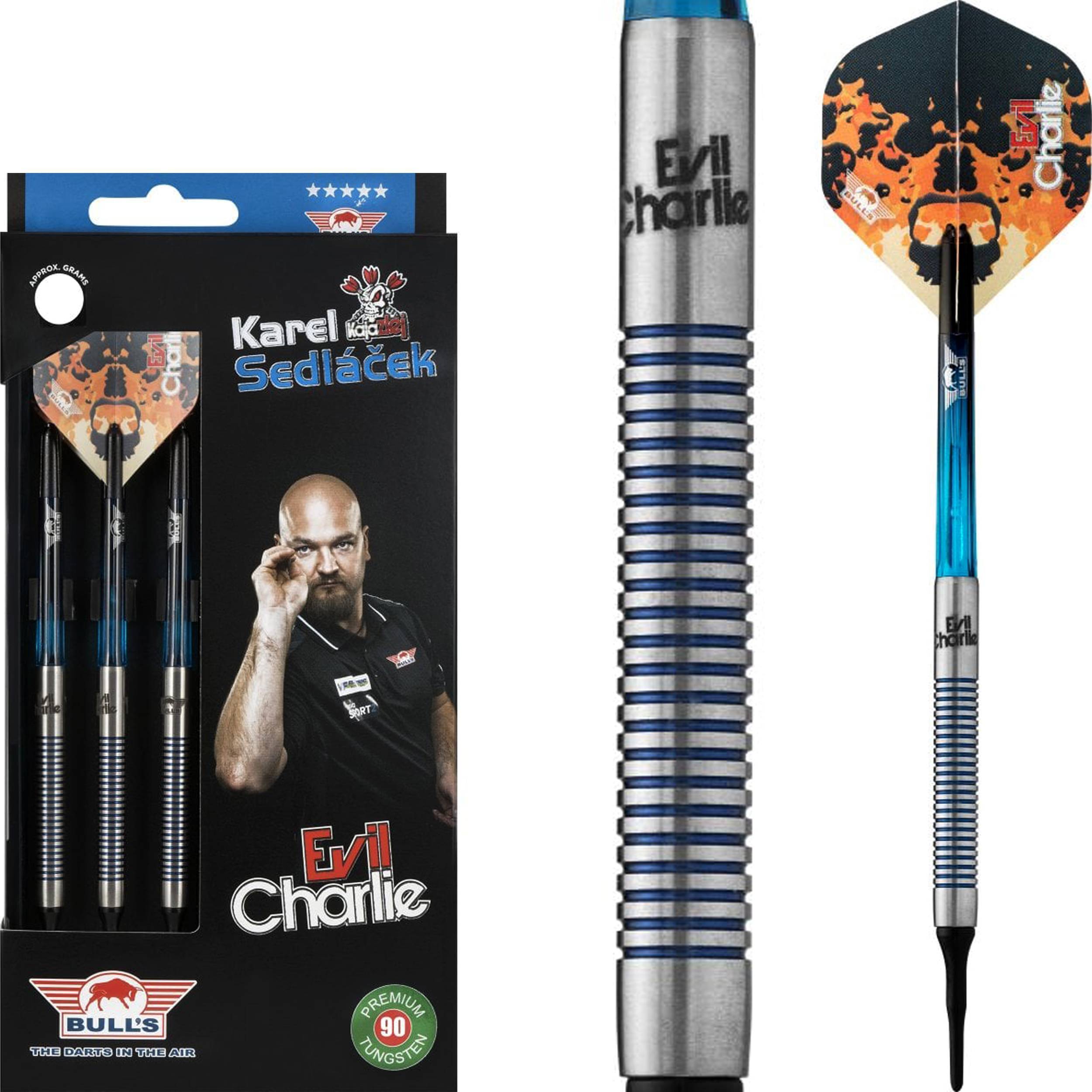 Bull's NL - Karel Sedláček 90% - Softdart