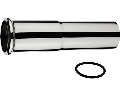 Verlengbuis met O-ring 32mmx125mm verchroomd
