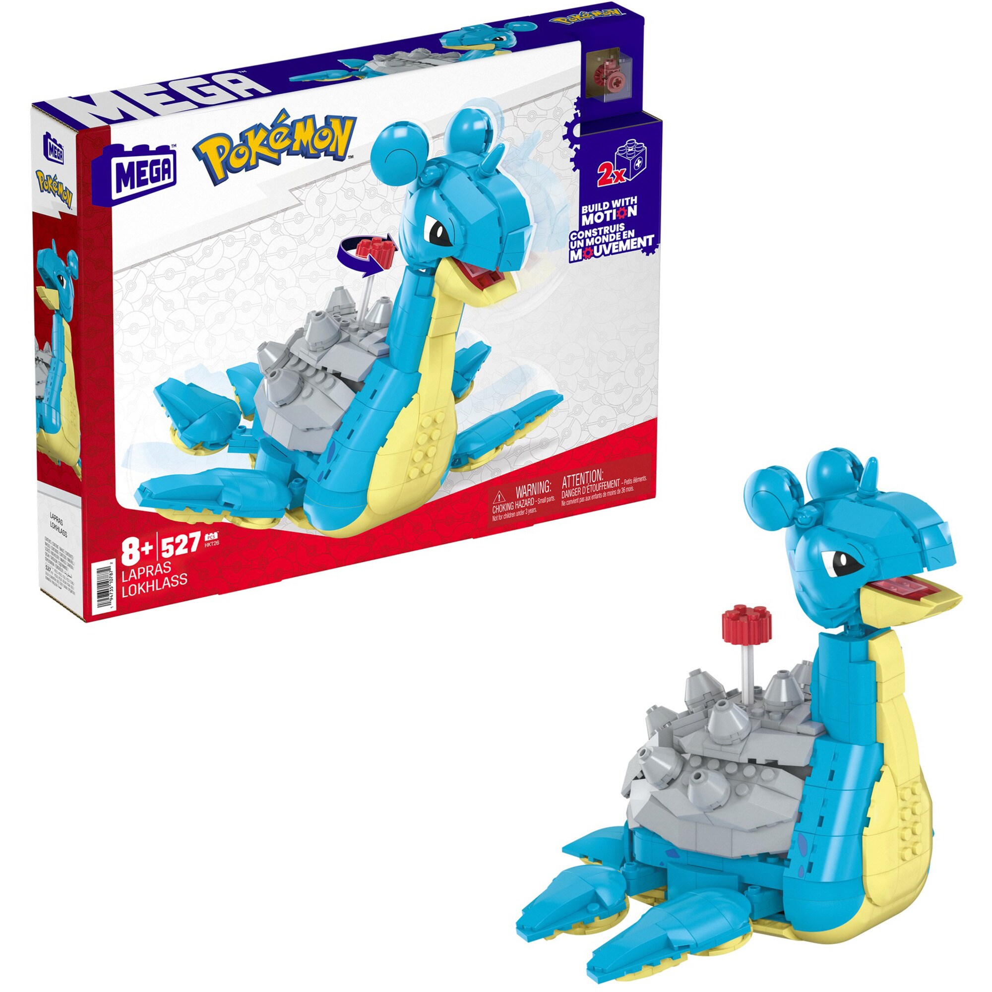 Mattel Konstruktionsspielzeug MEGA Pokémon Lapras