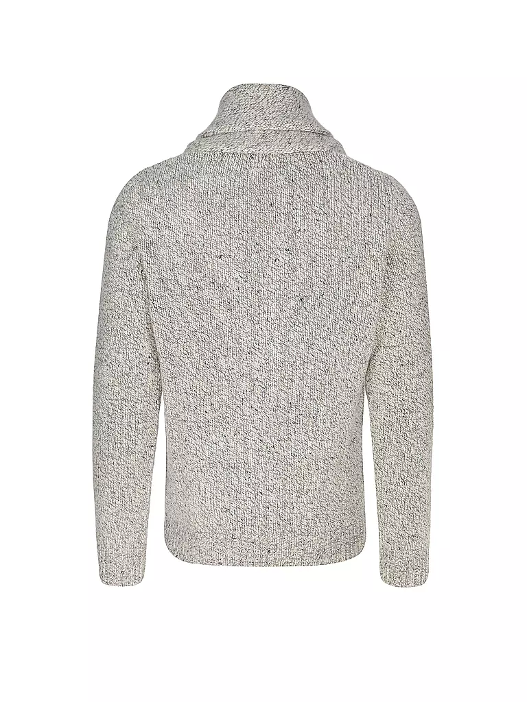 ELEVENTY Kaschmir Strickjacke hellgrau