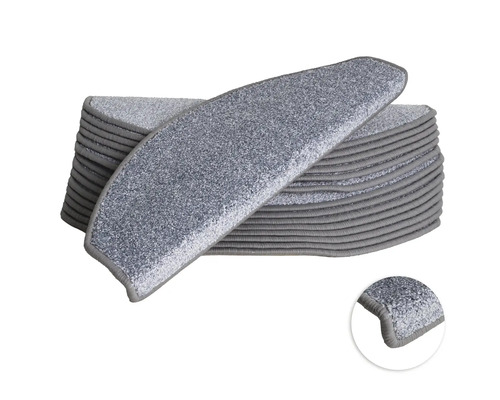 Traptredeset Mount Twist zilver 28x65 cm 15-delig