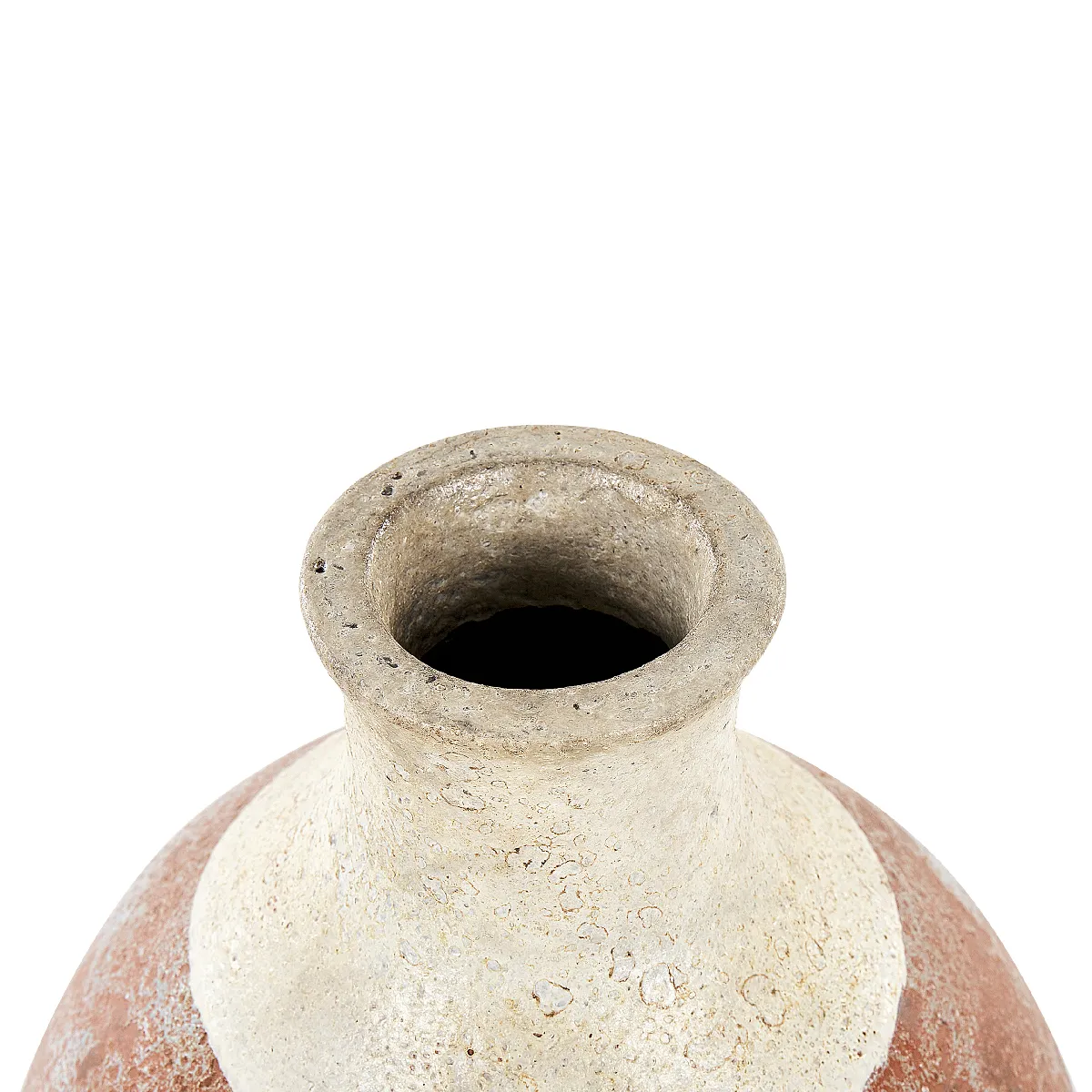 Beliani Vase Décoratif BURSA Marron clair