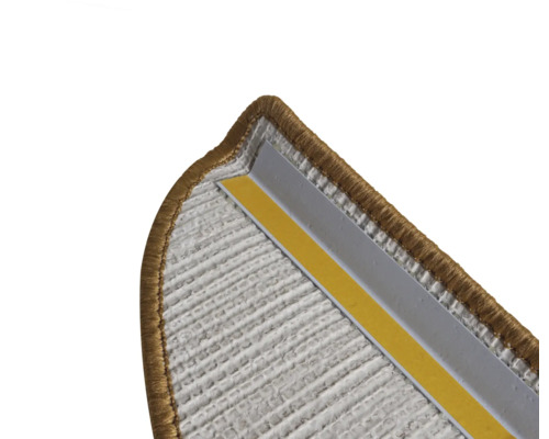 Sisal natuurlijke trapmattenset, 20x56 cm, 15 stuks