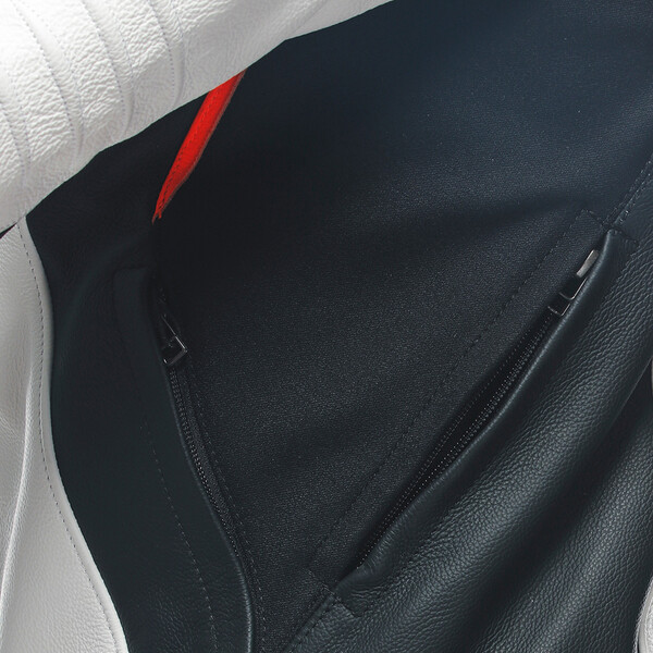 Dainese - Blouson Racing 4 Blanc / Noir