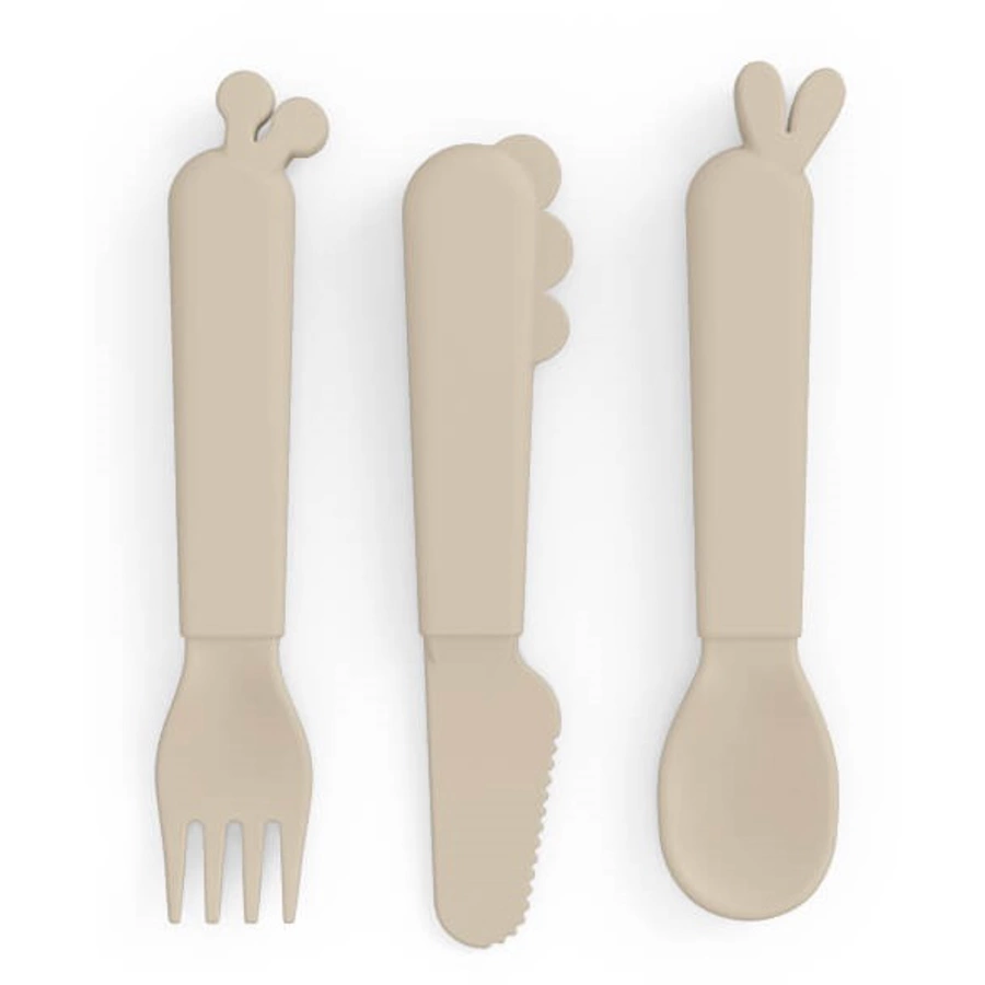 Done by Deer™ Besteck-Set Kiddish Deer friends Sand