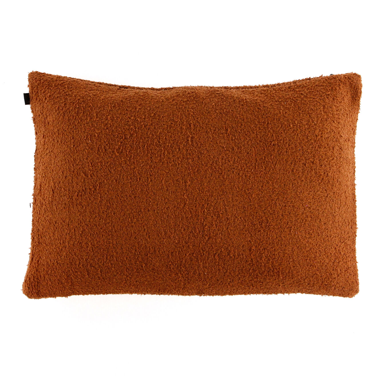 Haomy Housse de coussin bouclette Erode caramel - 40x60 cm