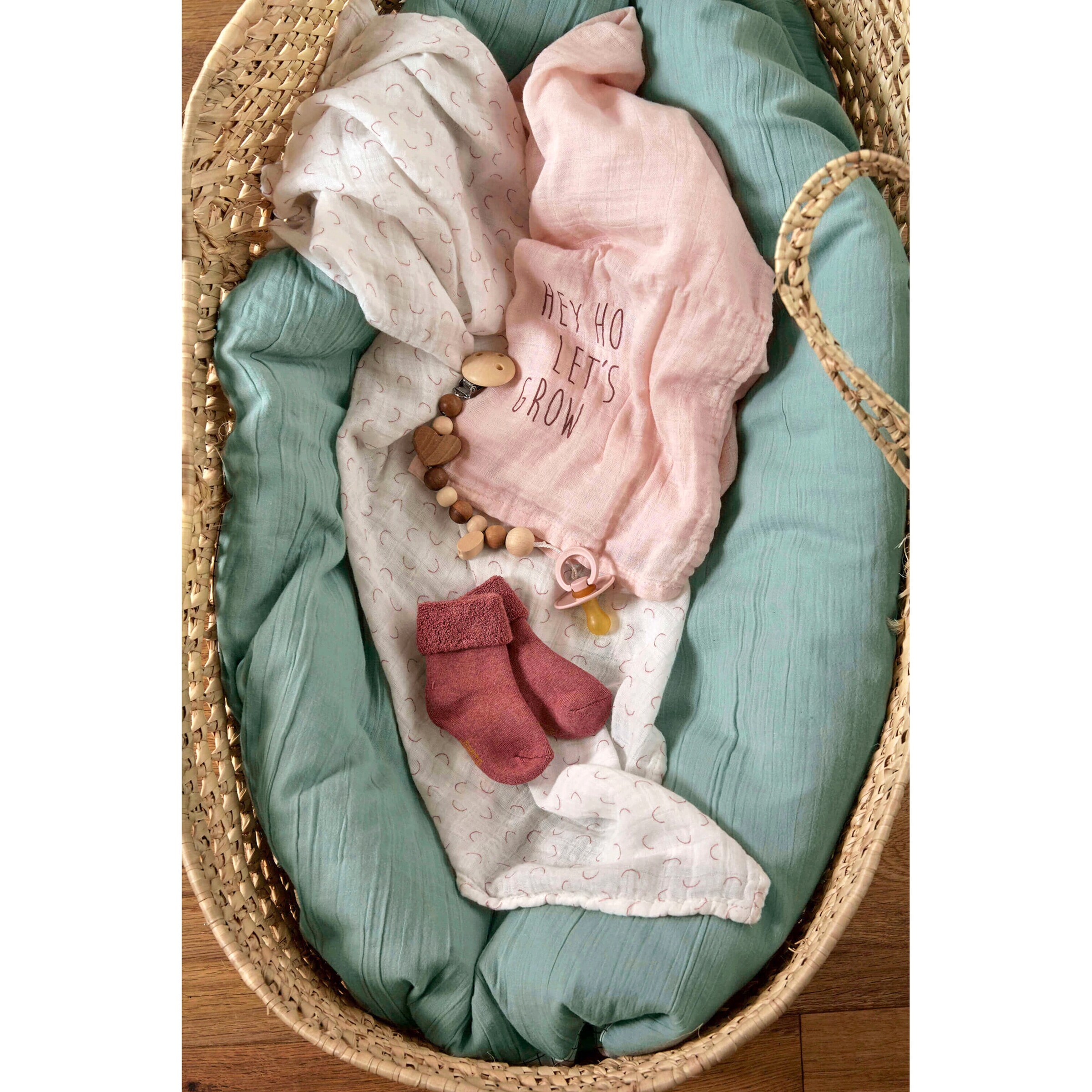 Lässig 3er-Pack Erstlingssocken rosa/gelb