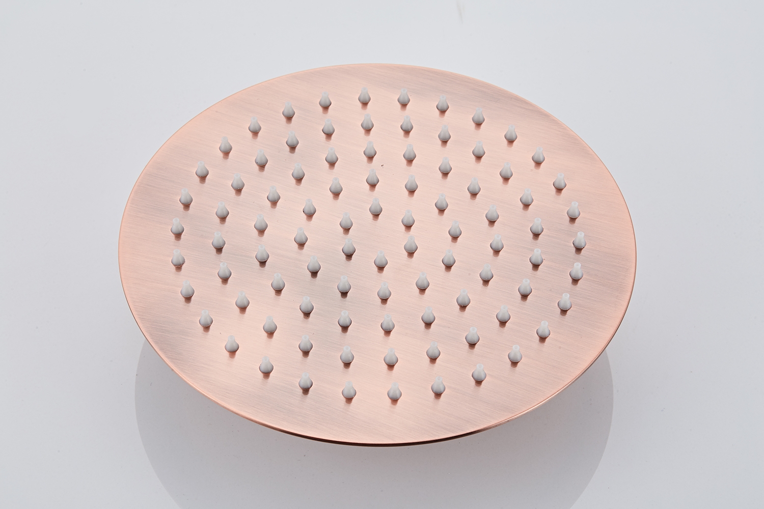 Saniclear Copper opbouw regendouche 20cm met thermostaatkraan en 3 standen handdouche koperkleurig
