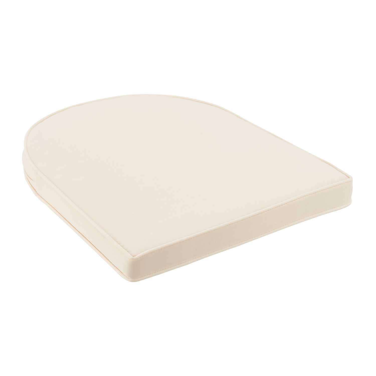 Juskys set van 2 touwgaas tuinstoelen met kussens - Beige
