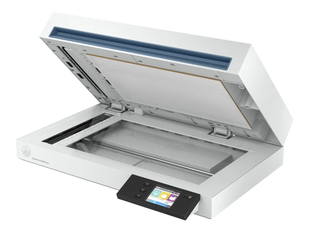 HP Scanjet Pro N4600 fnw1 - Dokumentscanner - Contact Image Sensor (CIS) - Duplex - 216 x 5362 mm - 600 dpi x 1200 dpi - op til 40 ppm (mono) / op til 40 ppm (farve) - ADF (100 ark) - op til 6000 scanninger pr. dag - Gigabit LAN, USB 3.0, Wi-Fi(n)