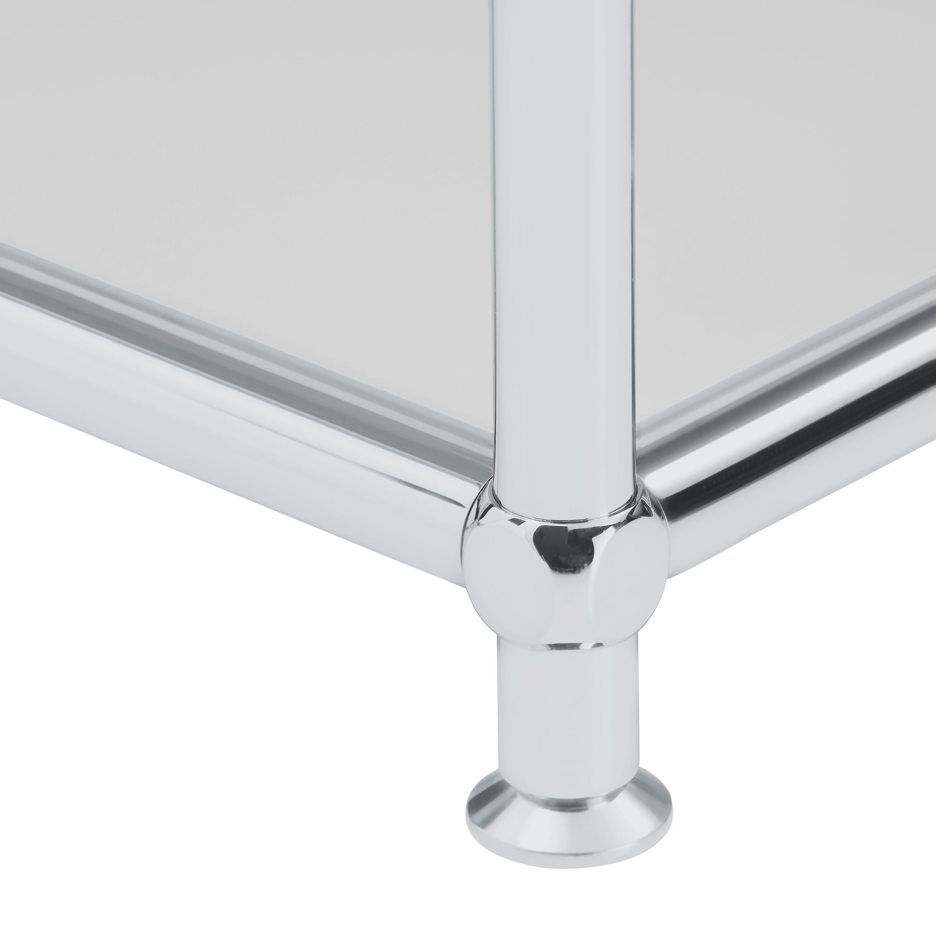 FLEXCUBE Schreibtisch - Hellgrau / B: 134.0 cm x T: 60.0 cm x H: 80.0 cm