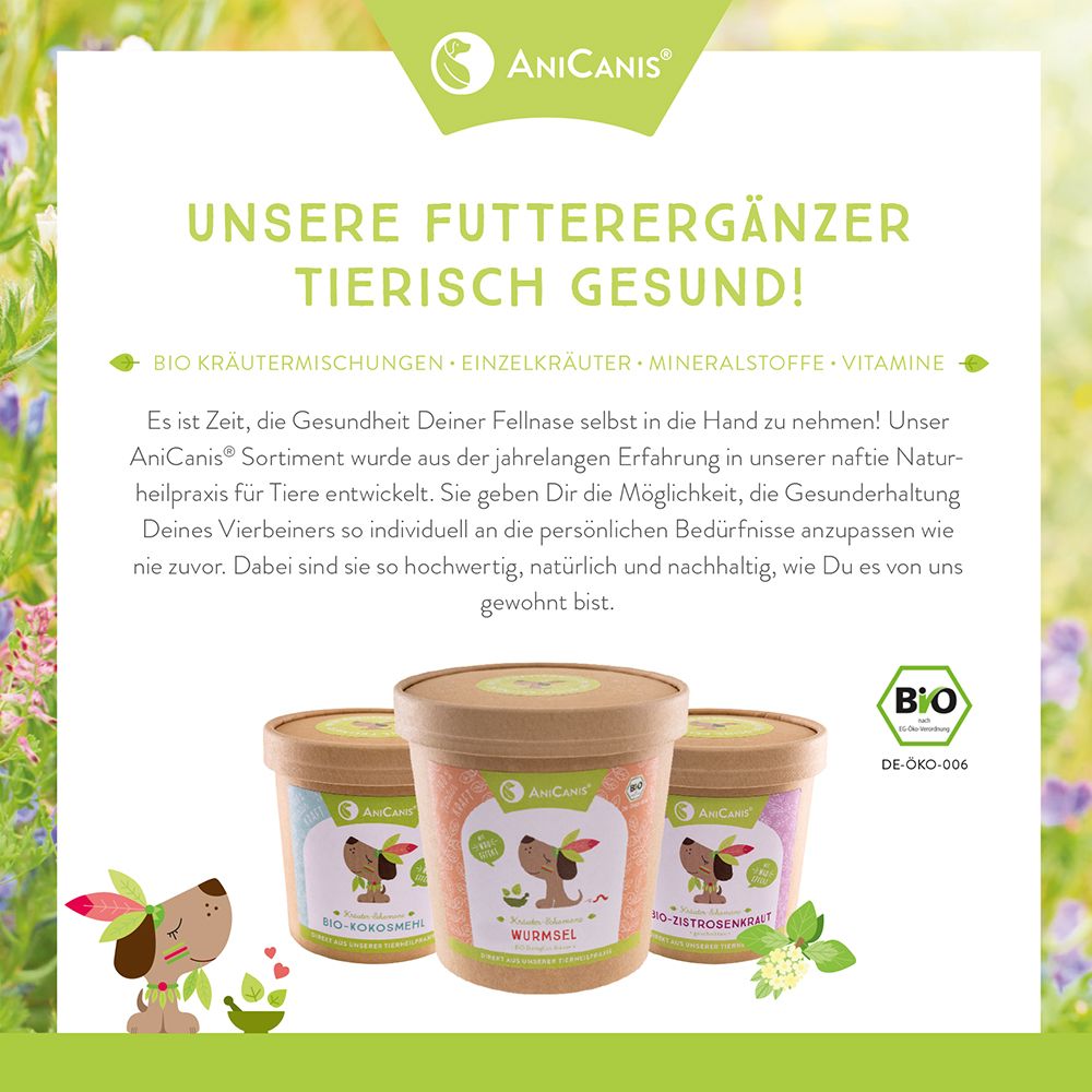AniCanis Bio Stoffwechsel Kräuter für Hunde